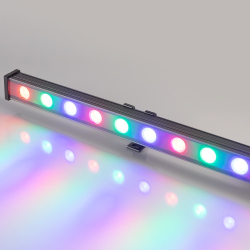Светодиодный прожектор AR-LINE-1000M-24W-24V RGB (Grey, 30 deg, DMX512) (Arlight, Закрытый) в Выборге фото 4