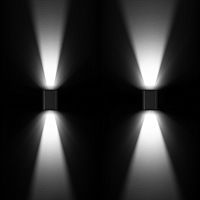 Светильник LGD-WALL-VARIO-S104x129-2x6W Day4000 (BK, 1-80 deg) (Arlight, IP54 Металл, 3 года) в Людиново