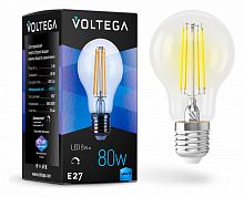 Лампа светодиодная Voltega General Purpose Bulb E27 8Вт 4000K 5490 в Чегеме
