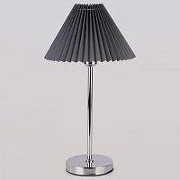 Настольная лампа декоративная Eurosvet Peony 01132/1 хром/графит в Кусе