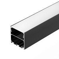 Профиль LINE-S-5050-2000 BLACK (Arlight, Алюминий) в Билибино