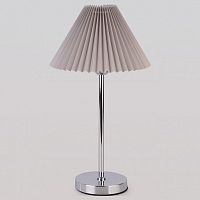 Настольная лампа декоративная Eurosvet Peony 01132/1 хром/серый в Чехове