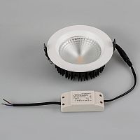 Светодиодный светильник LTD-145WH-FROST-16W Day White 110deg (Arlight, IP44 Металл, 3 года) в Боре