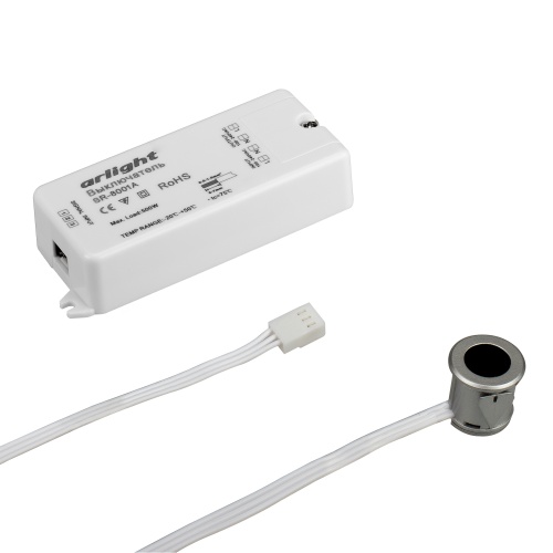 ИК-датчик SR-8001A Silver (220V, 500W, IR-Sensor) (Arlight, -) в Белом фото 2