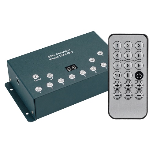 Контроллер DMX-Q02A (USB, 512 каналов, ПДУ 18кн) (Arlight, IP20 Металл, 1 год) в Покрове фото 4