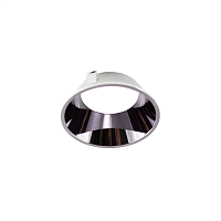 DK2411-BC Кольцо для серии светильников DK2410, пластик, черный хром в Шахунье
