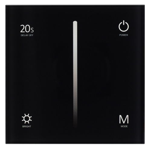 Панель SMART-P35-DIM-IN Black (230V, 0-10V, Sens, 2.4G) (Arlight, IP20 Пластик, 5 лет) в Богдановиче фото 4