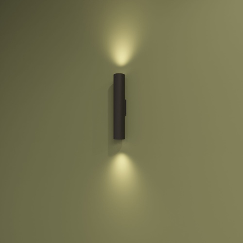DK5022-BK Настенный светильник, IP20, до 15 Вт, LED, 2xGU10, черный, алюминий в Богучаре фото 2