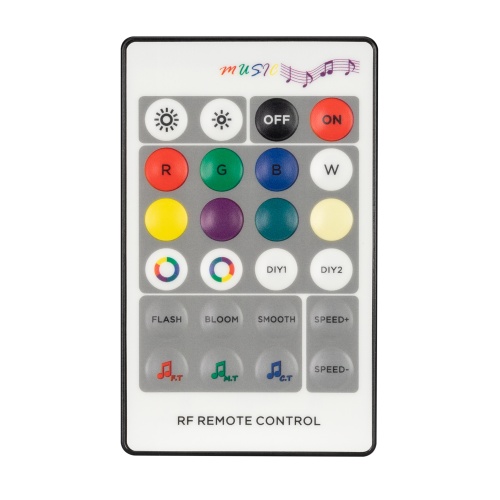 Аудиоконтроллер ARL-SOUND-RGB/RGBW (12-24V, 4x4A, RF ПДУ 24кн) (Arlight, IP20 Пластик, 3 года) в Воркуте фото 4