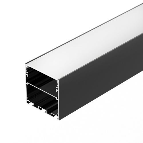 Профиль LINE-S-5050-3000 BLACK (Arlight, Алюминий) в Инте