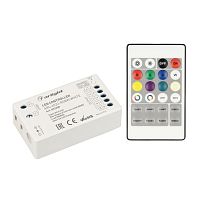 Контроллер ARL-4022-RGBW White (5-24V, 4x4A, ПДУ 24кн, RF) (Arlight, IP20 Пластик, 3 года) в Омске