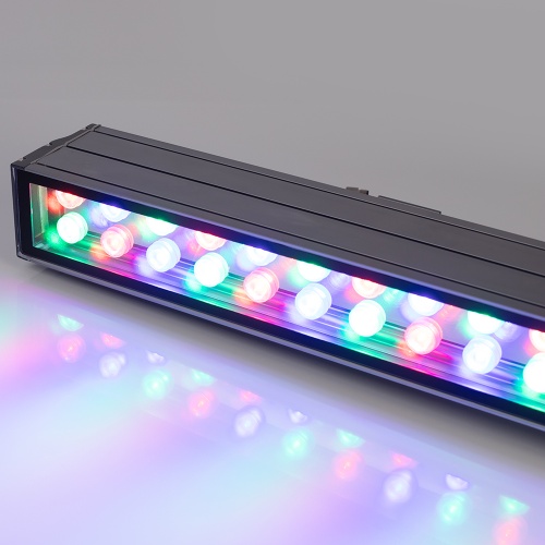Светодиодный прожектор AR-LINE-1000XL-54W-24V RGB (Grey, 30 deg, DMX512) (Arlight, Закрытый) в Кольчугино фото 2