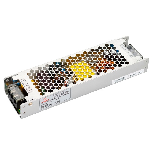 Блок питания HTS-150L-5-Slim (5V, 30A, 150W) (Arlight, IP20 Сетка, 3 года) в Светлом фото 3