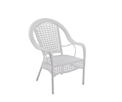 KL01832,01 Кресло белое в Радужном