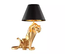7041-1,33 Настольная лампа Леопард мат.золото в Окуловке
