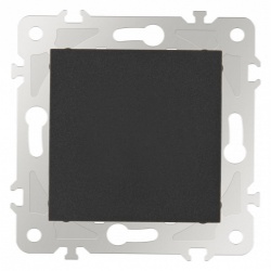 Заглушка для поста, без рамки Arte Milano am-203 203.50-1.black в интернет-магазине "Галерея света"