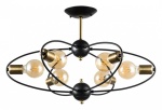Люстра на штанге Arte Lamp Glasgow A1963PL-6BK в интернет-магазине "Галерея света"