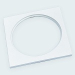 Рамка на 1 светильник Italline IT08-8014 IT08-8014 white в интернет-магазине "Галерея света"