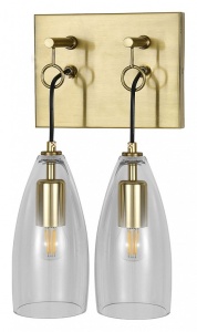 Бра Indigo Goccia 11064/2W Clear в интернет-магазине "Галерея света"