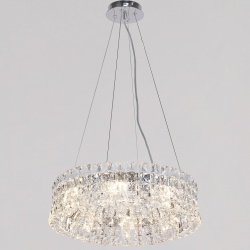 Подвесная люстра ILLUMICO IL5130 IL5130-500PZF-25 CH ELITE в интернет-магазине "Галерея света"