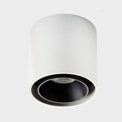 Накладной светильник Italline SKY SKY white + SKY R black в интернет-магазине "Галерея света"