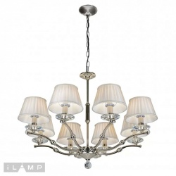 Подвесная люстра iLamp Vivaldi 85125/8 CR в интернет-магазине "Галерея света"