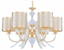 Подвесная люстра Arte Milano Florentia-6067 306067/6 Wh/Gd в интернет-магазине "Галерея света"