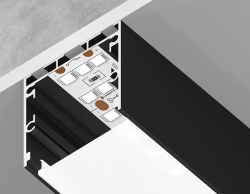 Короб накладной Ambrella Light Profile System GP GP2550BK в интернет-магазине "Галерея света"