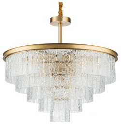 Подвесная люстра Belfast Harland 6308-8 BR CL в интернет-магазине "Галерея света"