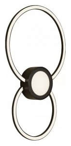 Накладной светильник iLedex Galaxy X046324 24W 3000K BK в интернет-магазине "Галерея света"