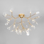 Потолочная люстра Bogate's Lamella 566 золото в интернет-магазине "Галерея света"