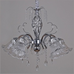 Подвесная люстра 02349-0.4-05 CR+CL в интернет-магазине "Галерея света"