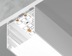 Короб накладной Ambrella Light Profile System GP GP2550WH в интернет-магазине "Галерея света"