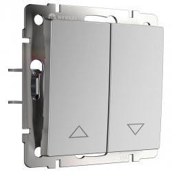 Выключатель для жалюзи без рамки Werkel W112 1 W1124506 в интернет-магазине "Галерея света"