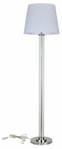 Торшер Newport 3690 3691/FL nickel без абажура в интернет-магазине "Галерея света"