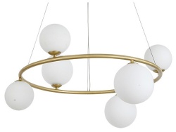 Подвесная люстра Newport 3840 3840/60 С brass в интернет-магазине "Галерея света"