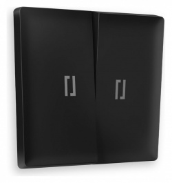 Клавиши для выключателя двухклавишного c подсветкой Ambrella Volt ALFA AP8040 в интернет-магазине "Галерея света"