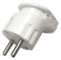 Вилка угловая с заземлением Stekker PPG16-46-202 39825 в интернет-магазине "Галерея света"