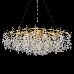 Подвесная люстра iLamp Savage 7204-L1200 GD в интернет-магазине "Галерея света"