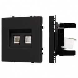 Розетка двойная Ethernet RJ-45 без рамки Arlight SCT 054313 в интернет-магазине "Галерея света"