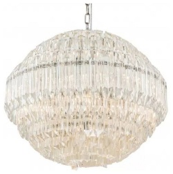 Подвесная люстра iLamp Manhattan 103D-10 NIC в интернет-магазине "Галерея света"