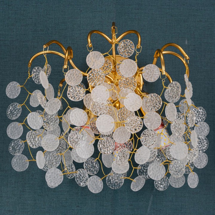 Накладной светильник iLamp Savage W7004-3 GD в интернет-магазине "Галерея света"