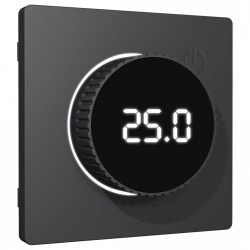 Накладка для терморегулятора электромеханического для теплого пола Ambrella Volt ALFA AP9058 в интернет-магазине "Галерея света"