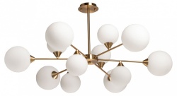 Люстра на штанге DeMarkt Оливия 18 306015612 в интернет-магазине "Галерея света"