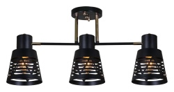 Светильник на штанге 06074-3.3-03 BK+FG в интернет-магазине "Галерея света"