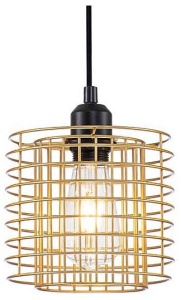 Подвесной светильник Escada Grid 10190/1S Gold в интернет-магазине "Галерея света"