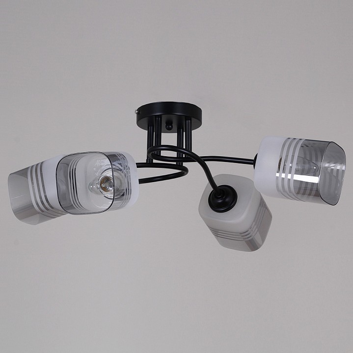 Потолочная люстра 70176-0.3-04 BK в интернет-магазине "Галерея света"