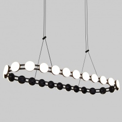 Подвесная люстра Eurosvet Tapioca 90332/26 черный в интернет-магазине "Галерея света"