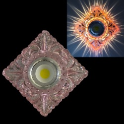 Встраиваемый светильник  42043-9.0-001PL MR16+LED3W PK в интернет-магазине "Галерея света"