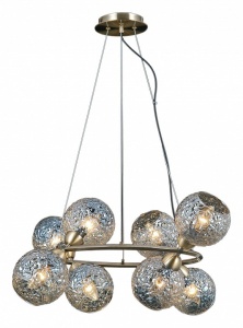 Подвесная люстра ILLUMICO  IL0452-8PASQ-79 AB в интернет-магазине "Галерея света"